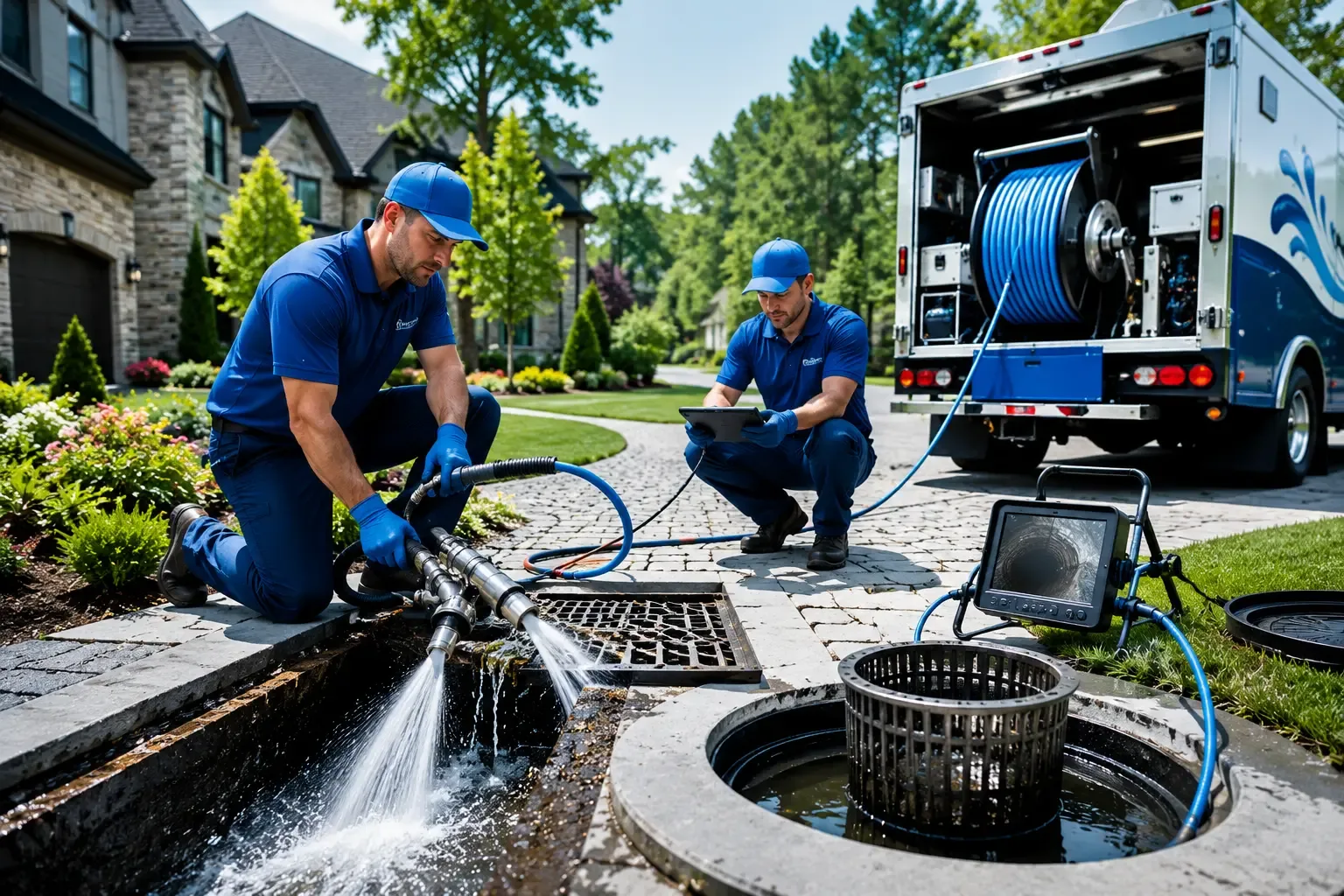 Local outdoor drain cleaning professionals in Hardin, TX