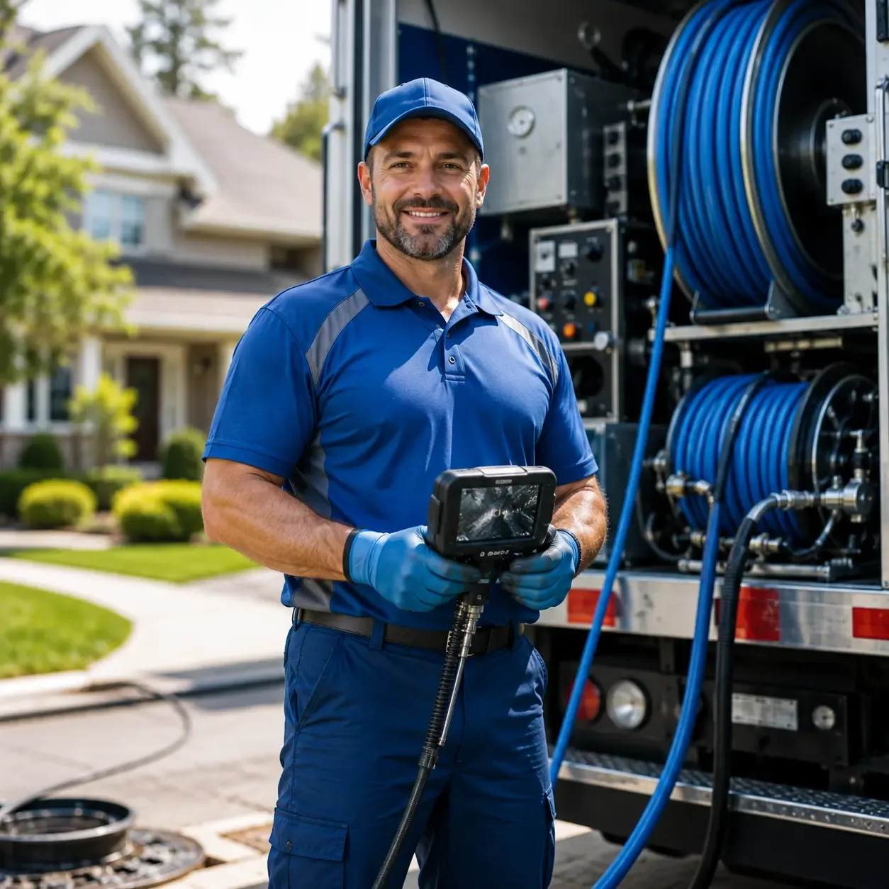 Local outdoor drain cleaning specialists in Hardin, TX